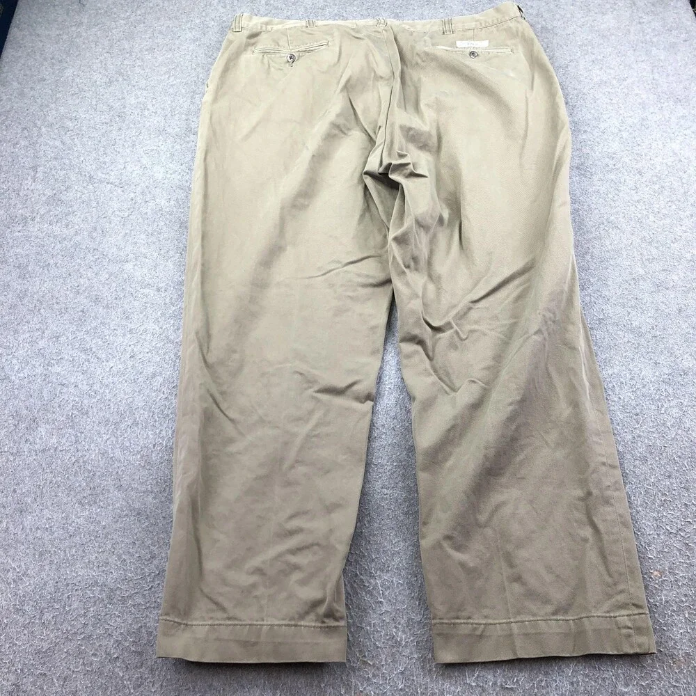 Polo Ralph Lauren Pants Mens 42x30 Beige Chino Straight Prospect Casual Fit